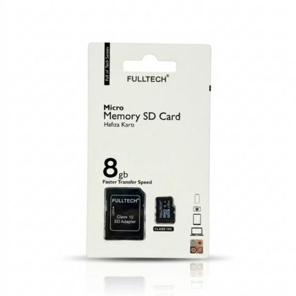 Fulltech 8 GB Micro Memory SD Card (Hafıza Kartı)
