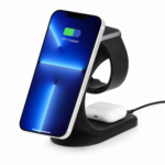 MagSafe Tasarımlı 3 Cihaz Destekli Wireless Charger Stand